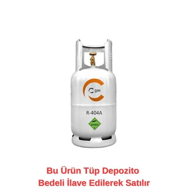 C-Gas R-404A 10 KG Doldurulabilir Tüplü Soðutucu Gaz