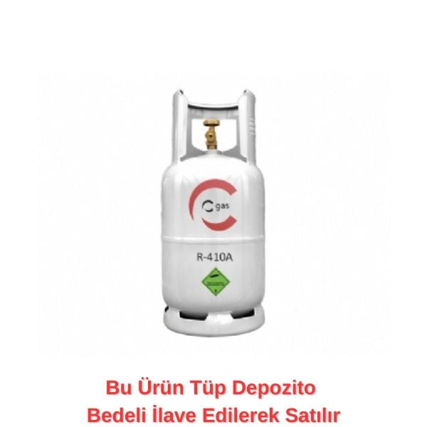C-Gas R-410A 10 KG Doldurulabilir Tüplü Soðutucu Gaz