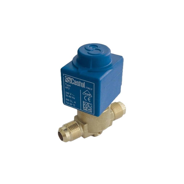 Castel 1020/3A6 3/8'' Rakorlu Bobinli Solenoid Valf 220V