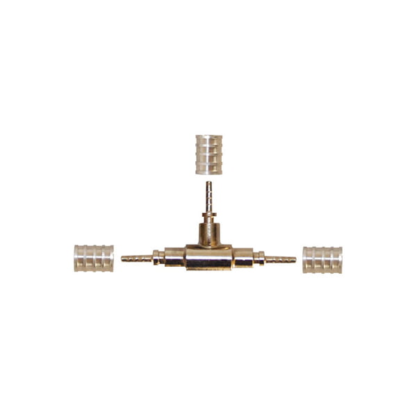 Coldflex-141 1/4'' Tee Kapiler Hortum Diþi-Diþi-Diþi Rakorsuz