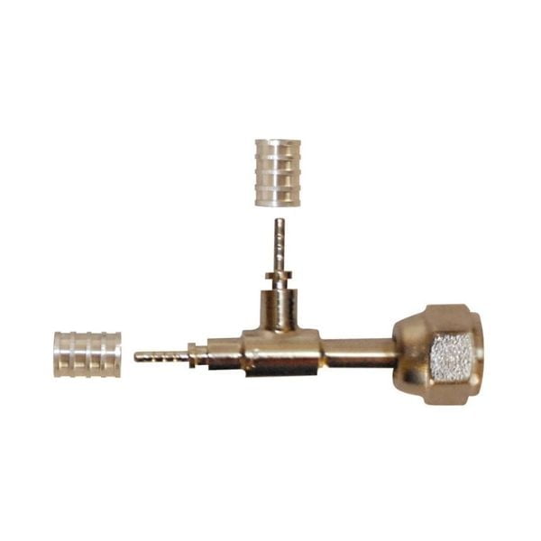 Coldflex-143 1/4'' Tee Yandan Rakorlu Kapiler