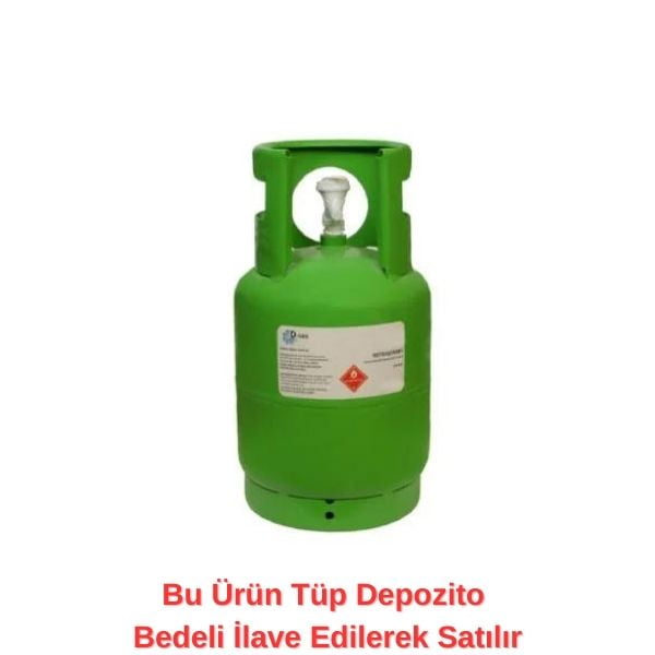 D-Gas R-407C 10 KG Doldurulabilir Tüplü Soðutucu Gaz