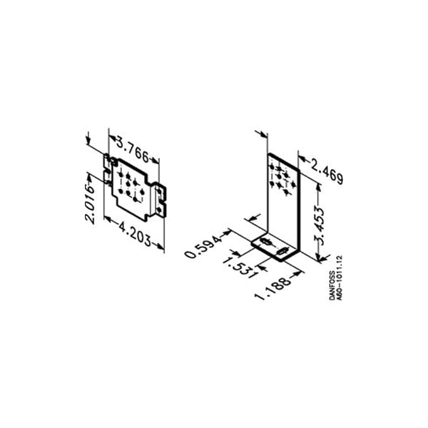 Danfoss 060-105666 Montaj Braketi