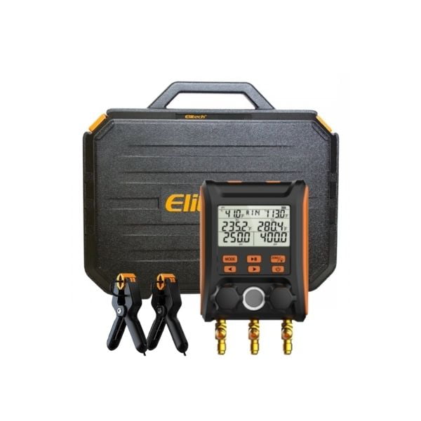 Elitech MS-1000 Dijital Manifold ( Hortum Hariçtir ) / Testo