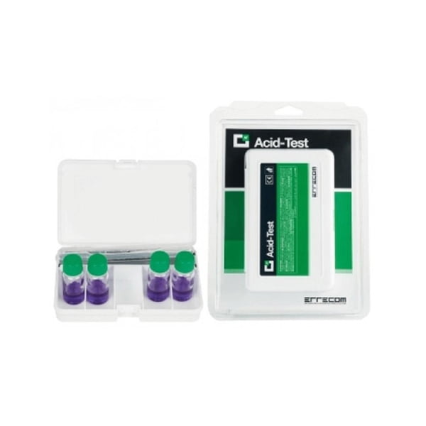 Errecom RK1349 Asit Test Kiti 4'lü Set - Polyester ve Mineral Ýçin
