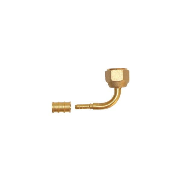 Gomax XCA02M 1/4" - 1/4" 90° Dirsek Tip Rakor