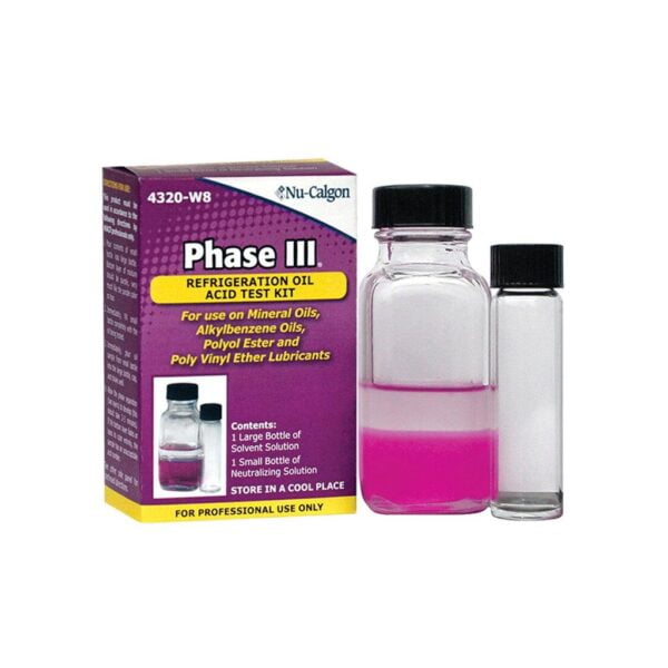 Nu-Calgon 4320-W8 Asit Test Kiti (Polyester+Mineral İçin)