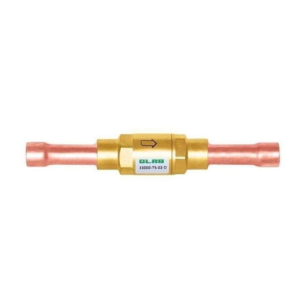 Olab 33100-TS-09-D Check Valf 1 3/8" Bakır Boru-Kaynak Bağlantılı Flanşlı Tip