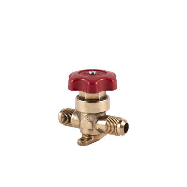 Rakorlu Kırmızı Ara Vana 1/2''