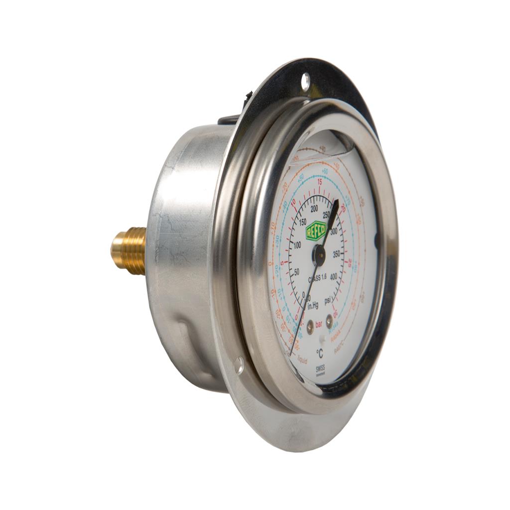 Refco MR-205-DS-R32 No:4686945 Alçak Basýnç Arkadan Baðlantýlý Manometre
