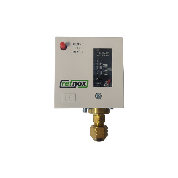 Refnox RPC-105-M Tekli Yüksek Basýnç Manuel Prosestat 026BF1003