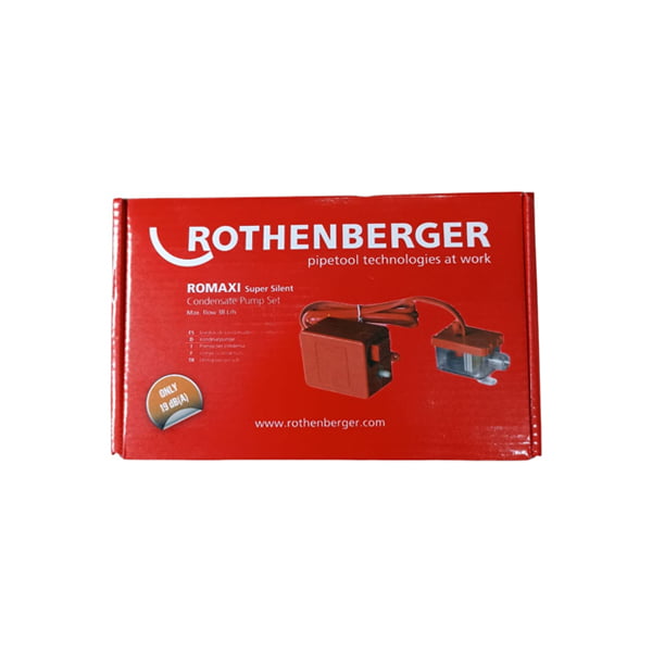 Rothenberger Romaxi Süper Silent Klima Drenaj Pompasý (Su Akýþý 38L/h Dikey Basma 12 MT ) 1099901