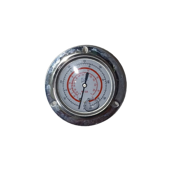 T-Cold TC-500 GFR4 Yüksek Basýnç Gliserinli Arkadan Çýkýþlý Rakorlu Manometre R-410A