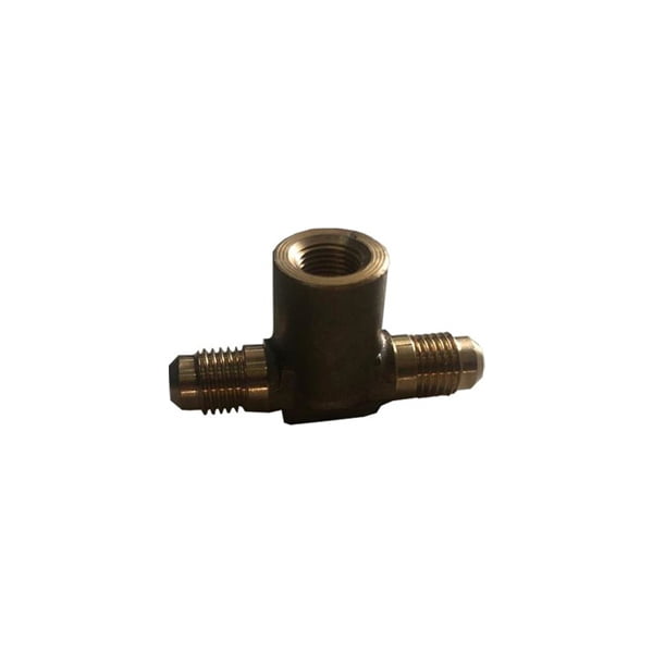 Thermotrick 1/4 X 1/8 Npt Manometre Prinç Düz İnce Diş