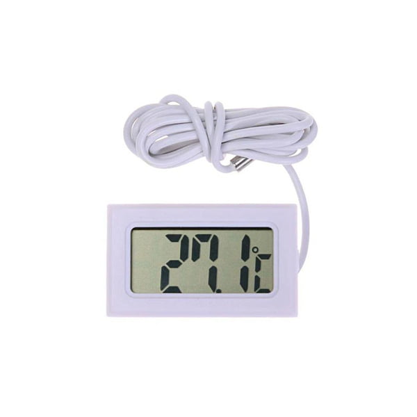 Thermotrick TPM-10 1,5 MT Kablolu Dijital Pilli Termometre Beyaz Kasa